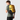 Yellow and Black backpack with multiple compartments, adjustable straps, and The North Face logo. Suitable for hiking, everyday use, and carrying a laptop.